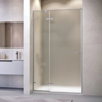 Душевая дверь RGW SV-004Gr Stilvoll 353200415-210 150 см, профиль оружейная сталь матовый, стекло матовое