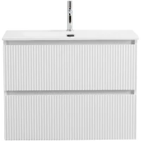 Тумба под раковину BelBagno Uno UNO-MINI-800-2C-SO-BO 80 см, подвесная, белый матовый