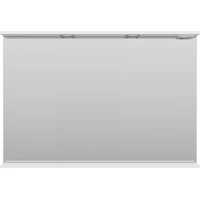 Зеркало Misty Енисей Э-Ени02105-011 105x72 см, с подсветкой, выключателем, белый глянец/белый матовый