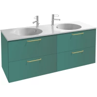 Тумба оливковый матовый 140 см Jacob Delafon Odeon Rive Gauche EB2526-R8-M47