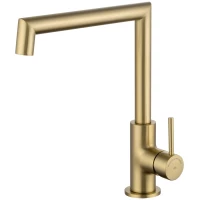 Смеситель для кухни Wonzon & Woghand WW-L1005-BG золотой матовый