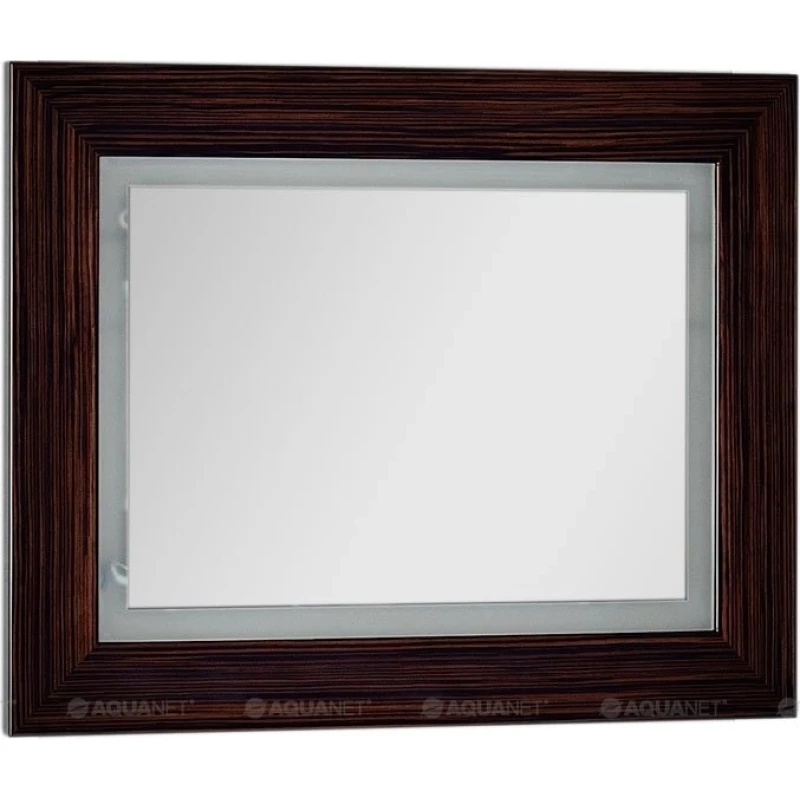 Зеркало 92,4x72,4 см эбони темный Aquanet Мадонна 00171339