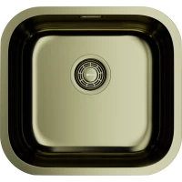 Кухонная мойка Omoikiri Omi 44-U/I-LG 4993268 44,5x41,5 см, светлое золото
