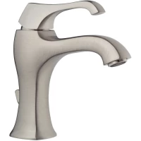 Смеситель для раковины Emmevi Ares 76003/NS с донным клапаном, никель матовый