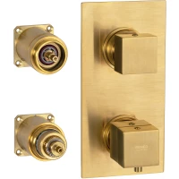 Термостат для ванны Remer Qubika QT92KBBG