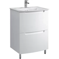 Тумба белый глянец 58,4 см Belux Ганновер Н 60-02 4810924289940