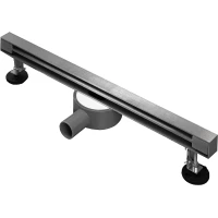 Душевой трап (лоток) AltroBagno Trave AltroBagnoTrave071216Ni 60 см, с решеткой, щелевой, никель матовый