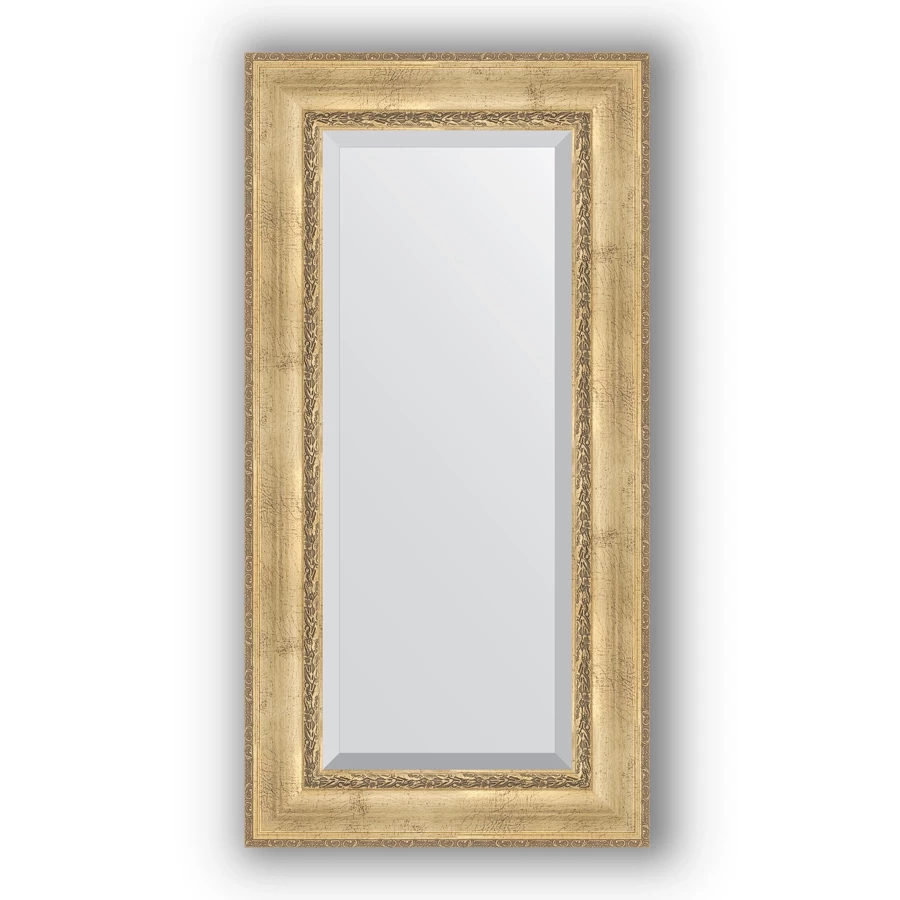 Зеркало 62x122 см состаренное серебро с орнаментом Evoform Exclusive BY 3506
