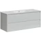 Комплект мебели белый глянец 121 см Sancos Libra LB120-1W + CN7006 + Z1200 - 5
