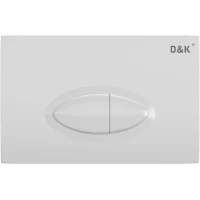 Кнопка смыва D&K Rhein.Marx DB1399016 для инсталляции, белый