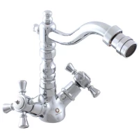 Смеситель для биде без донного клапана Rav Slezak Morava Retro MK320.5/9