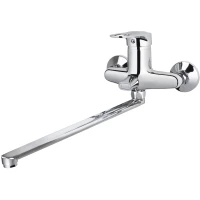 Смеситель для ванны Viko V-7605 универсальный, с душевым гарнитуром, хром