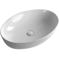 Раковина-чаша Ceruttispa CR8023 61x41 см, накладная, белый