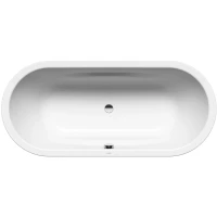 Ванна стальная Kaldewei Vaio Duo Oval 951-7 233148053001 180x80 см, отдельностоящая, с водоотталкивающим покрытием, альпийский белый