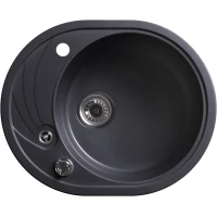 Кухонная мойка Belux BLG 5847 черный обсидиан 4810924266149
