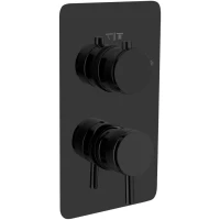 Смеситель для ванны Boheme Cell 135-2-SGM встраиваемый, графит глянец