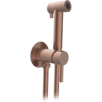 Гигиенический душ AltroBagno Modern AltroBagnoModern060123BC со смесителем, медь матовая