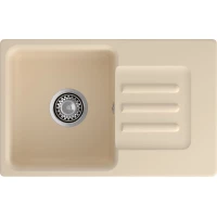 Кухонная мойка GranFest Smart 680L 68,1x43,3 см, бежевый
