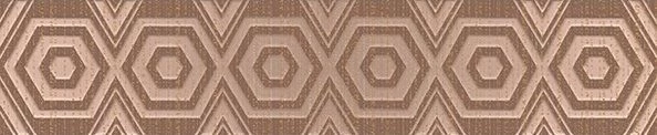 Бордюр Фёрнс коричневый (05-01-1-63-05-15-1602-0) 6x30 бордюр newker atelier bronze cornisa 6x30 см