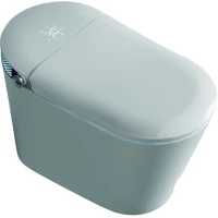 Электронный унитаз-биде напольный Timo TE-741 торнадо, с сиденьем микролифт, белый