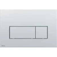 Кнопка смыва AlcaPlast M572 для инсталляции, матовый хром