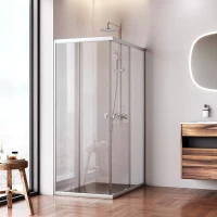 Душевой уголок Am.Pm Sunny W87G-403-12080-MT 118,3x78,3 см, профиль матовый хром, стекло прозрачное