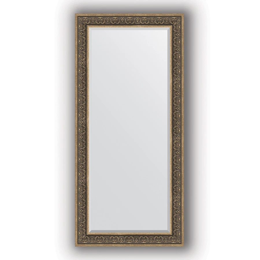 Зеркало 79x169 см  вензель серебряный Evoform Exclusive BY 3605 зеркало 79x106 см вензель бронзовый evoform exclusive g by 4206