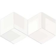 Керамогранит Flow Diamond Decor White 14x24