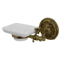 Мыльница с держателем бронза Art&Max Barocco AM-1786-Br