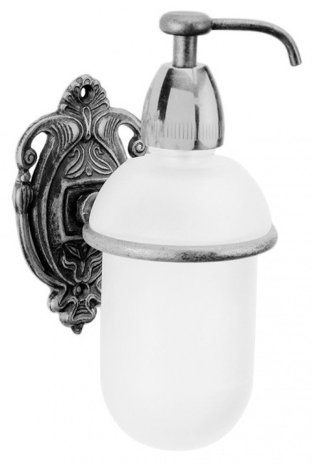 Дозатор жидкого мыла с держателем хром Art&Max Impero AM-1705-Cr