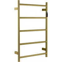 Полотенцесушитель электрический Wonzon & Woghand Bonn WW-AL405-BG 738x475, МЭМ правый, золотой матовый