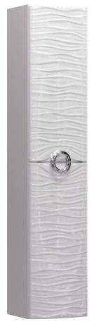 Пенал подвесной белый глянец L Aima Design Breeze У48721