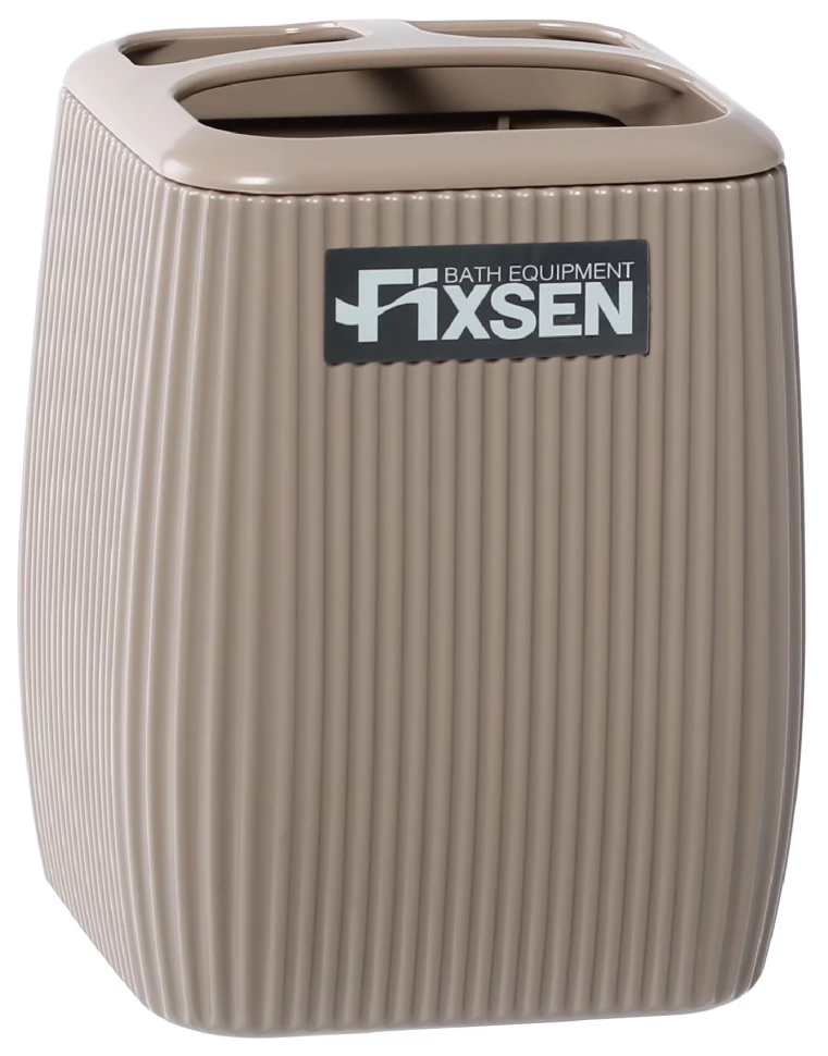 Держатель зубных щеток и пасты Fixsen Brown FX-403-3