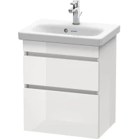 Тумба белый глянец 50 см Duravit DuraStyle DS640302222