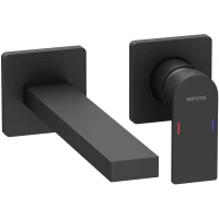Смеситель для раковины Sancos Studio SC9039MB встраиваемый, черный матовый
