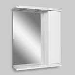 Изображение товара зеркальный шкаф 65x75 см белый глянец r am.pm like m80mpr0651wg