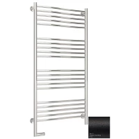 Полотенцесушитель электрический 1200x600 темный титан муар МЭМ левый Сунержа Флюид 2.0 15-5220-1260