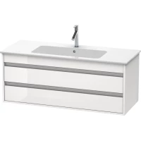 Тумба белый глянец 120 см Duravit Ketho KT643102222