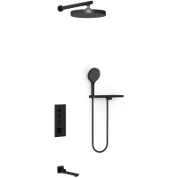 Душевой комплект 300 мм Vincea Inspire VSFW-433TI2RMB