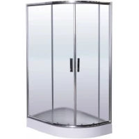 Душевой уголок с поддоном Esbano ESR-8027A ESUGR8027AL 120x80 см L, профиль хром, стекло матовое