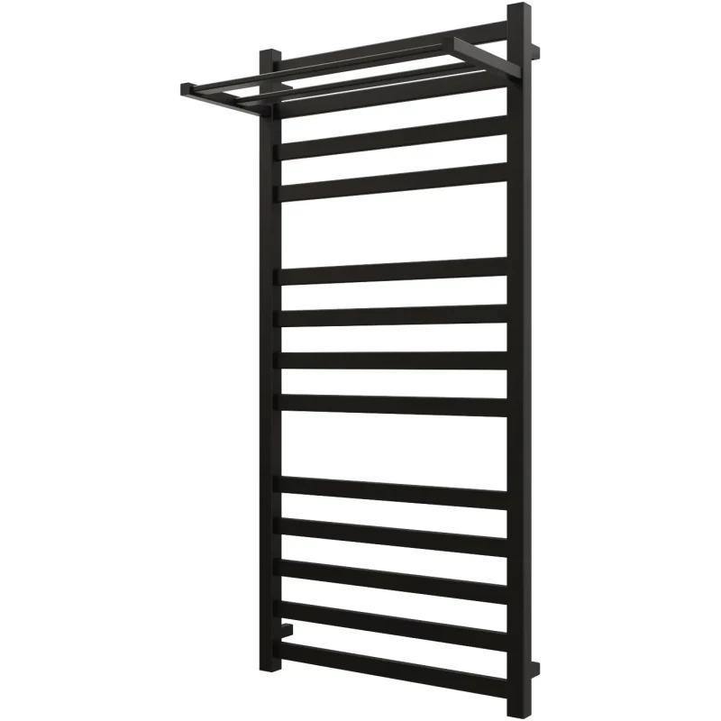 Полотенцесушитель электрический Grota Comfort 4650186715951 1125x530, ТЭН левый/правый, черный матовый Полотенцесушитель электрический Grota Comfort 4650186715951 1125x530, ТЭН левый/правый, черный матовый