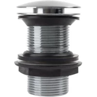 Донный клапан для раковины IDDIS Slide SLIBC10i88 без перелива, матовый хром