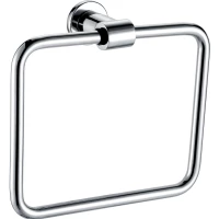 Полотенцедержатель кольцо Azario Forny AZ-88311A хром 