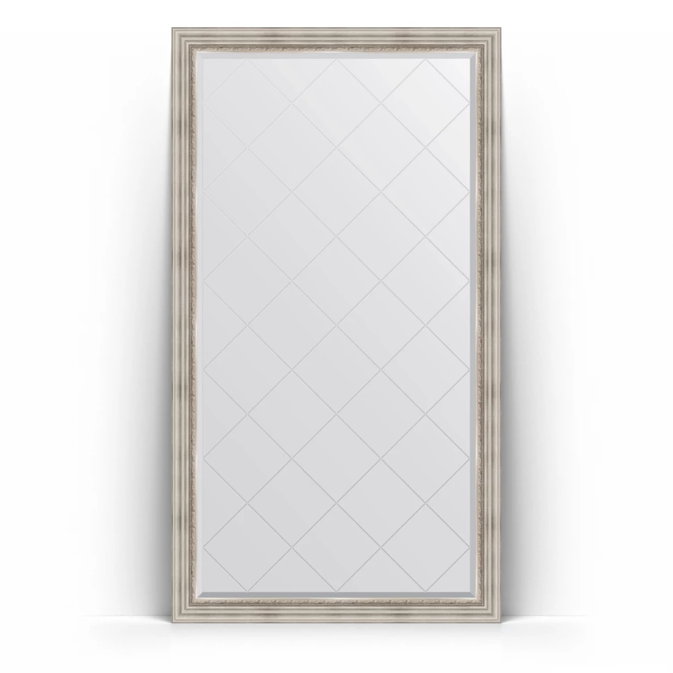 Зеркало напольное 111x201 см римское серебро Evoform Exclusive-G Floor BY 6358 зеркало 76x104 см римское серебро evoform exclusive g by 4190