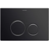 Кнопка смыва Boheme 649-SGM для инсталляции, графит глянец