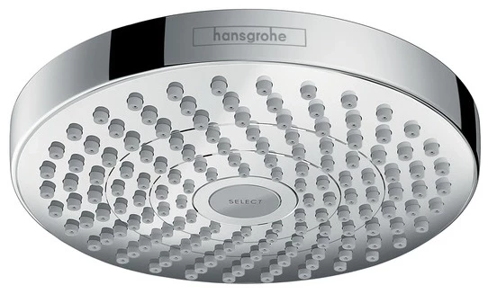 Верхний душ Hansgrohe Croma Select S 180 2jet EcoSmart 26523000 - фото 1