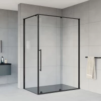 Душевой уголок 120x90 см Vincea Arno VSR-1A9012CLB прозрачное