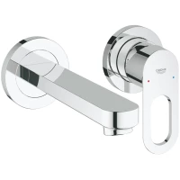Смеситель для раковины Grohe BauLoop 20289000 встраиваемый, без донного клапана, хром