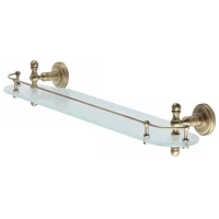 Полка стеклянная 50 см Migliore Mirella 17178