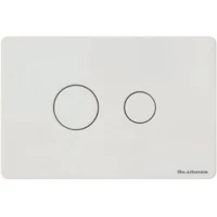 Кнопка смыва Artceram File 2.0 703.000.05 для инсталляции, белый матовый